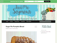 Tablet Screenshot of feedmeseymourblog.com